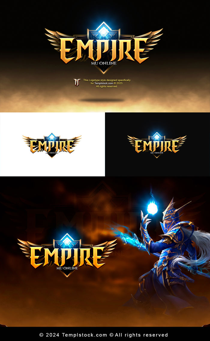 Mu Empire Edytowalne Logo Gry