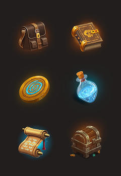 MMORPG Gaming PNG Icons