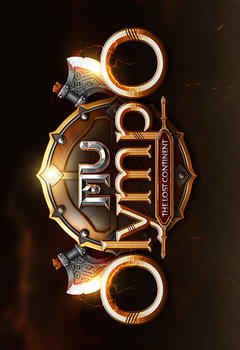 Olympo редагуємий ігровий логотип